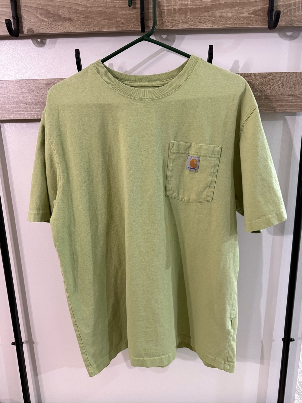 Carhartt Men’s Light Green Short Sleeve Pocket Tee